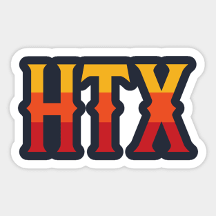 Houston Baseball Sticker